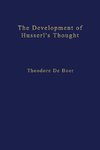 The Development of Husserl's Thought