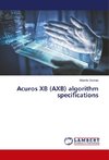 Acuros XB (AXB) algorithm specifications