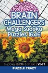 Brain Challengers Mega Sudoku Puzzles 16x16 Vol 1