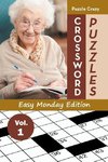 Crossword Puzzles Easy Monday Edition Vol. 1