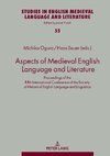 Aspects of Medieval English Language and Literature
