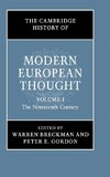 The Cambridge History of Modern European Thought