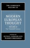 The Cambridge History of Modern European             Thought