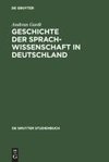 Geschichte der Sprachwissenschaft in Deutschland