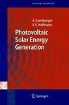 Photovoltaic Solar Energy Generation