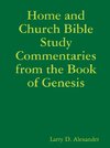 Home and Church Bible Study Commentaries from the Book of Genesis