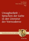 Unsagbarkeit - Sprachen der Liebe in der Literatur der Vormoderne
