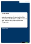 Anforderungen an Design und Usability eines auf die Bedürfnisse von Personen aus dem Nahen Osten zugeschnittenen Webportals