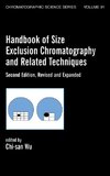 Handbook Of Size Exclusion Chromatography And Related Techniques