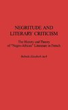 Negritude and Literary Criticism