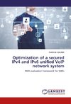 Optimization of a secured IPv4 and IPv6 unified VoIP network system