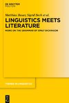 Linguistics Meets Literature