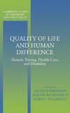 Quality of Life and Human Difference