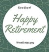 Happy Retirement Guest Book (Hardcover)