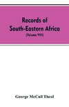 Records of South-Eastern Africa