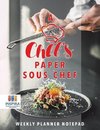 A Chef's Paper Sous Chef | Weekly Planner Notepad
