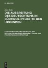 Einleitung und Geschichte der deutsch-italienischen Sprachen-, Völker- und            Staatentscheide im Etschtale