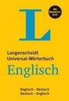 Langenscheidt Universal-Wörterbuch Englisch - mit Bildwörterbuch