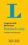 Langenscheidt Wörterbuch Russisch easy
