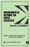 Schrodt, P: Microcomputer Methods for Social Scientists