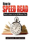 How to Speed Read