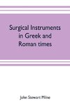 Surgical instruments in Greek and Roman times