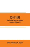 1795-1895. One hundred years of American commerce (Volume II)