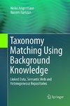 Taxonomy Matching Using Background Knowledge