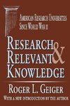 Research and Relevant Knowledge