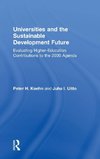 Universities and the Sustainable Development Future
