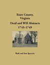 Essex County, Virginia Will Abstracts 1745-1748