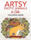 Artsy Exotic Animals to Color Coloring Book
