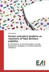 Human and plant proteins as reservoirs of host defence peptides