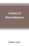 A history of Roman literature