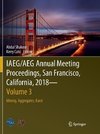 IAEG/AEG Annual Meeting Proceedings, San Francisco, California, 2018 - Volume 3