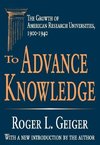 To Advance Knowledge