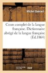 Cours complet de la langue française