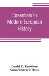 Essentials in modern European history