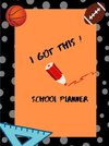 High School Planner (Football and Basketball Theme)