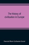 The history of civilization in Europe