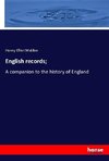 English records;