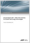 Annual Report 2017-2018 of the Institute for Nuclear and Energy Technologies