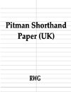 Pitman Shorthand Paper (UK)