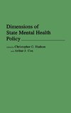 Dimensions of State Mental Health Policy