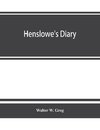 Henslowe's diary