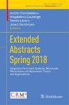 Extended Abstracts Spring 2018
