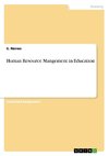 Human Resource Mangement in Education