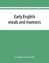 Early English meals and manners