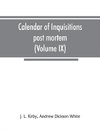 Calendar of inquisitions post mortem and other analogous documents preserved in the Public Record Office (Volume IX) Edward III