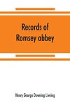 Records of Romsey abbey
